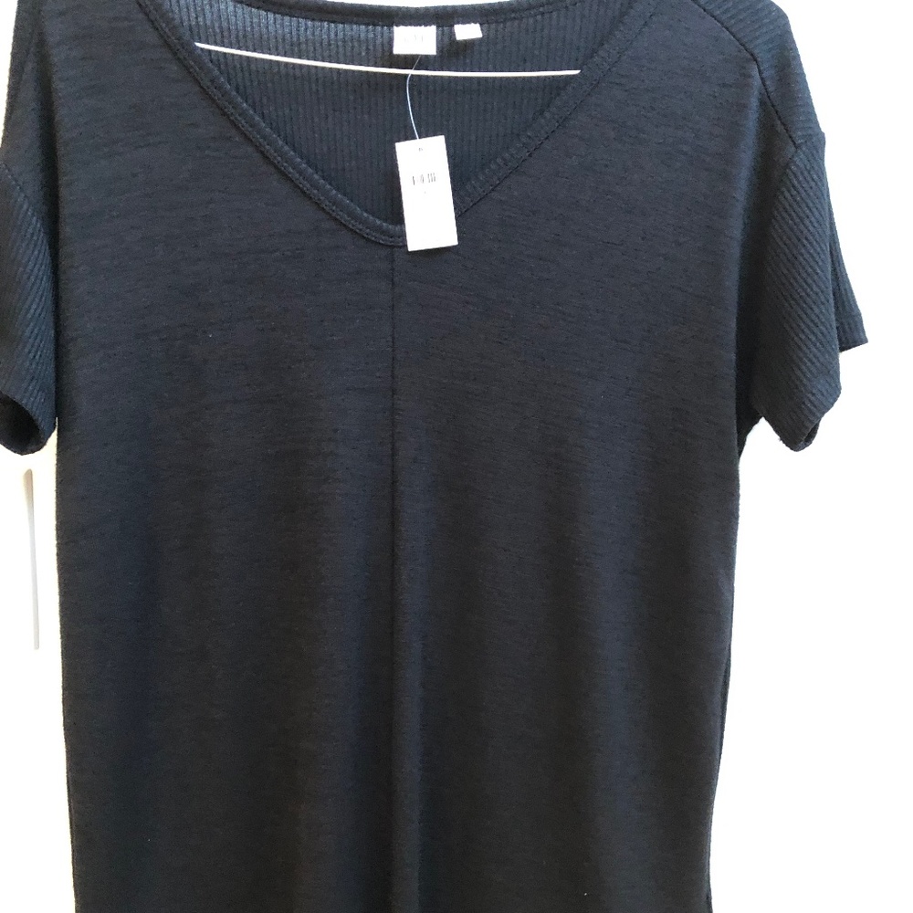 Brand New! Gap Short Sleeve Black Sweater